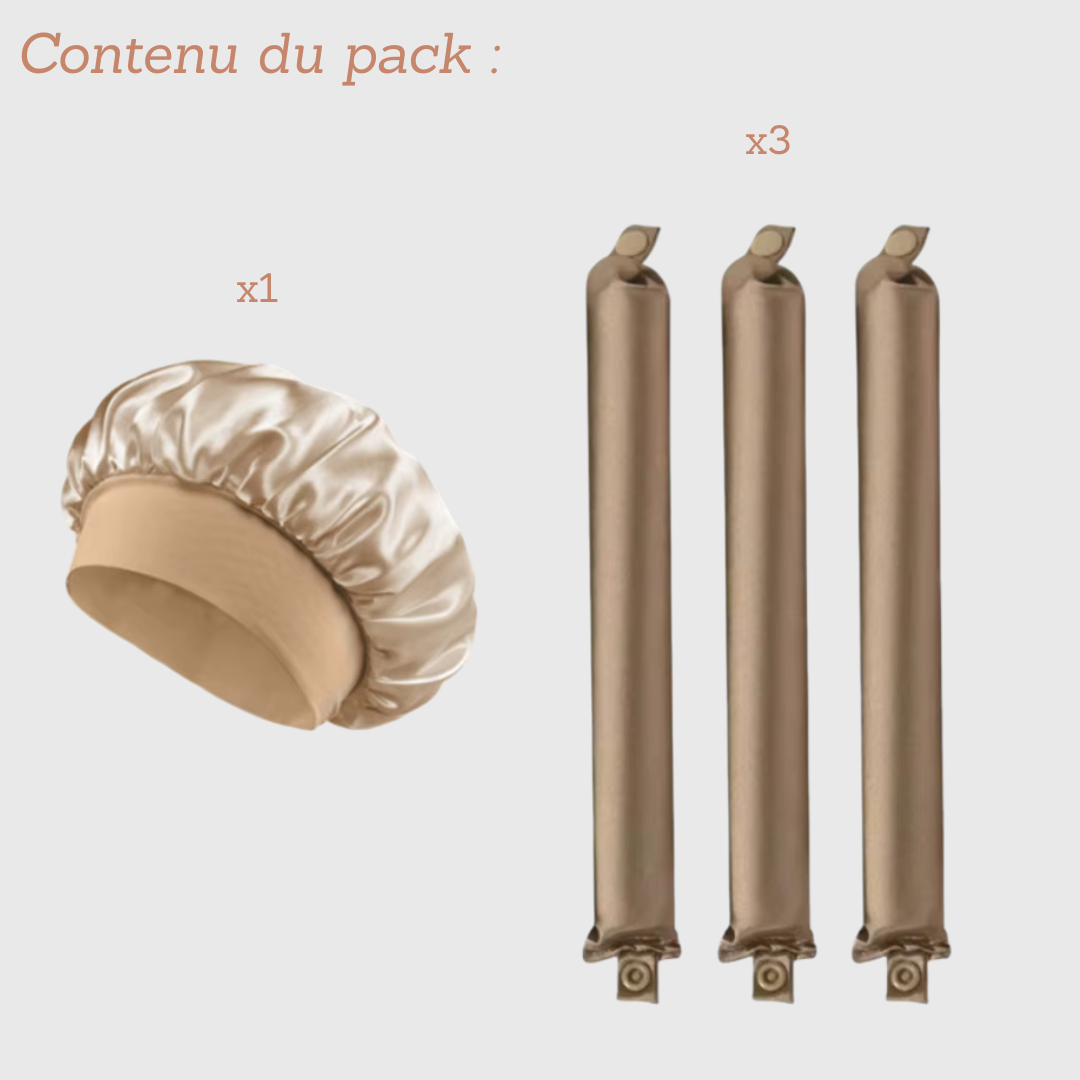 CHILLCURL™ - Bigoudis Sans Chaleur en Satin
