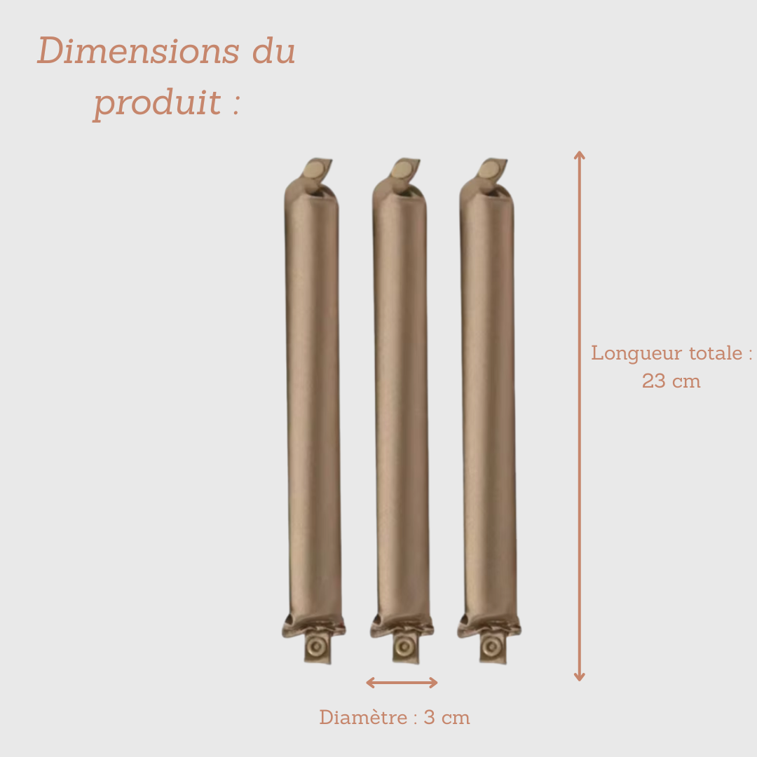 CHILLCURL™ - Bigoudis Sans Chaleur en Satin