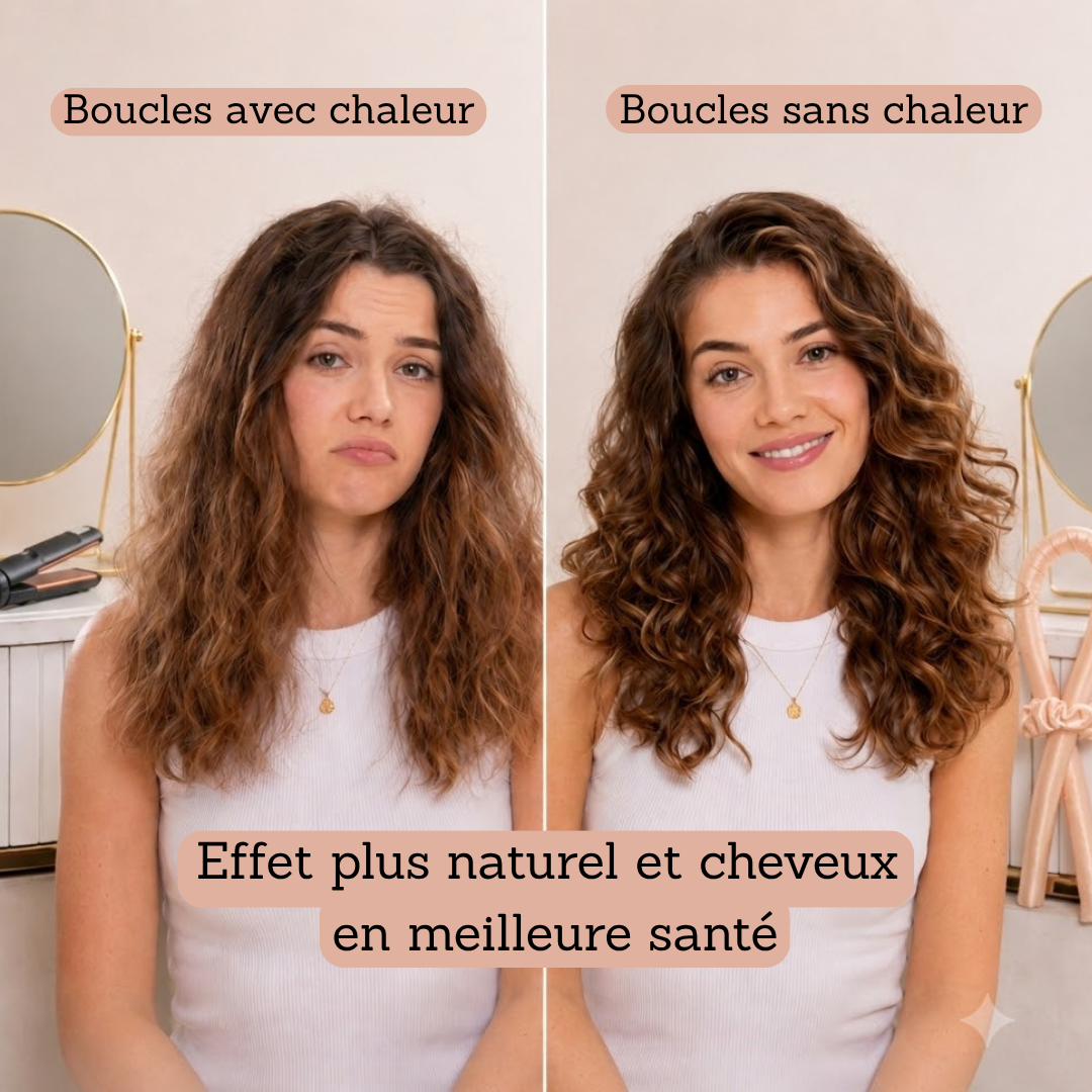 CHILLCURL™ - Bigoudis Sans Chaleur en Satin