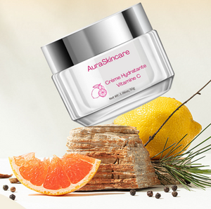 Crème hydratante soin de la peau à la vitamine C