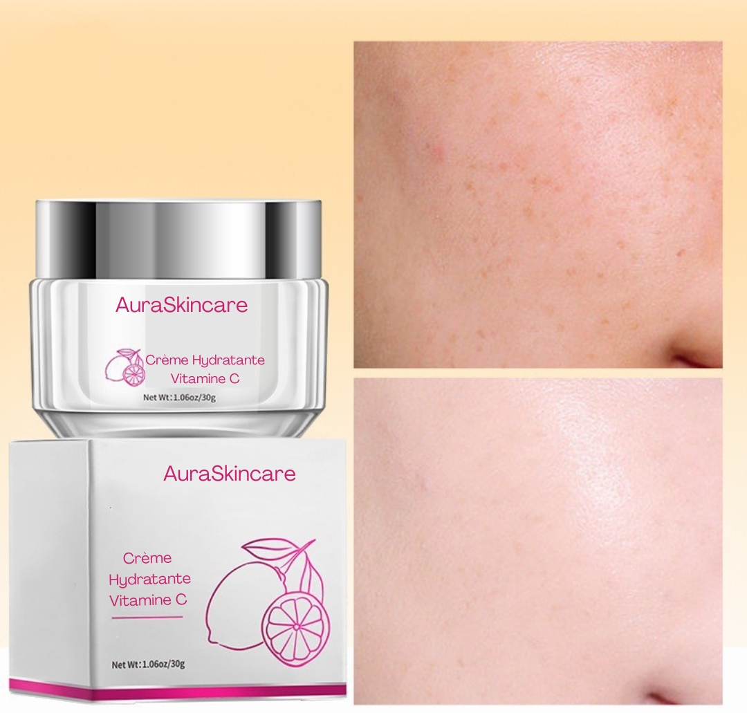Crème hydratante soin de la peau à la vitamine C