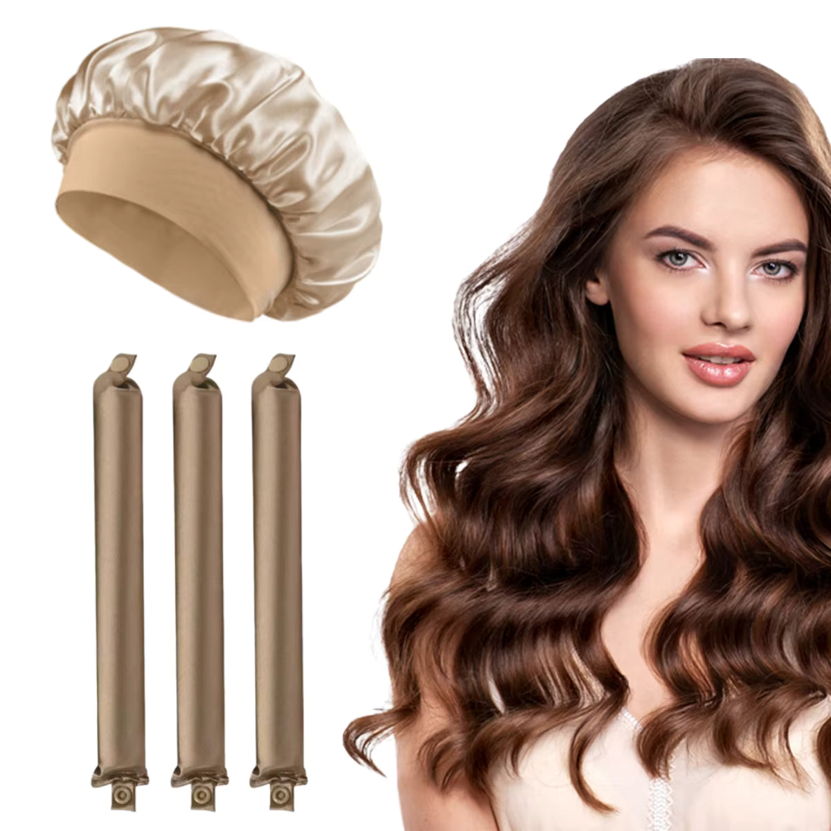 CHILLCURL™ - Bigoudis Sans Chaleur en Satin
